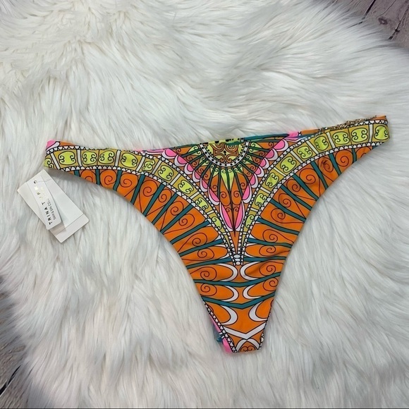 NWT Trina Turk Multicolored Bikini Bottom size 10 - Picture 5 of 10